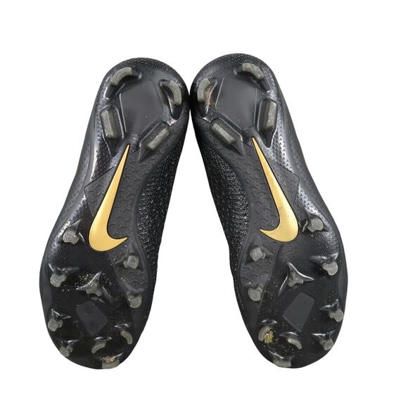 Nike Shoes Mens 7 Soccer Cleats Phantom Vision Pro FG Black Gold Athletic Sport - Picture 12 of 14